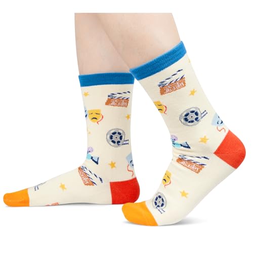 Funny Acting Gifts, Theater Gifts for Women, Drama Gifts for Theatre Lovers, Novelty Acting Socks