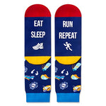 Novelty Running Socks, Funny Running Gifts for Running Lovers, Sports Socks, Gifts For Women Men, Unisex Running Themed Socks, Sports Lover Gift