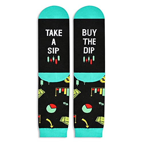 Funny Novelty Stock Market Gifts Money Gifts Accountant Gifts Stock Market Socks For Men Money Socks Stock Market Socks