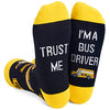 Cool Bus Driver Unisex Black Crew Socks