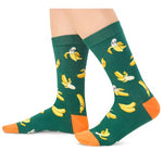 Unisex Funny Banana Gifts For Banana Lovers, Banana Socks Fruit Socks Women and Women Cool Socks