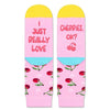 Cute Cherry Unisex Child's Pink Crew Socks