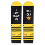 Versatile Bee Gifts, Unisex Bee Socks for Women and Men, All-occasion Bee Gifts Animal Socks