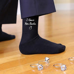 Wedding Socks for Him, Funny Groom Gifts, Newlywed Gifts, Fun Groom Socks, Unique Wedding Engagement Gift Ideas for the Groom