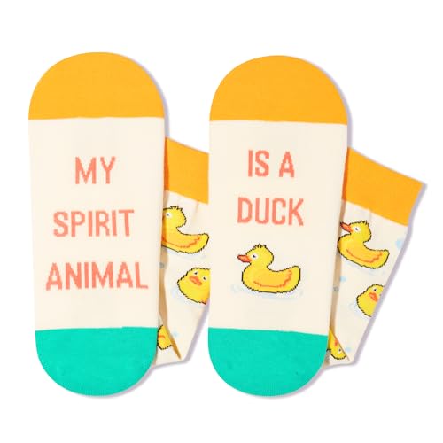 Unique Rubber Duck Gifts, Unisex Duck Socks for Men and Women, Best Gift for Duck Lovers, Valentines Gifts, Christmas Gifts