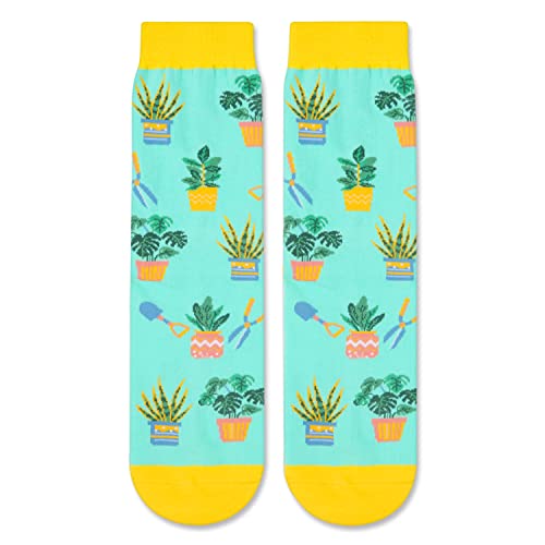 Planting Gifts for Men Women, Funny Gardening Gifts for Women Gardening, Crazy Plant Nature Socks Plant Men Gifts, Unique Indoor Gardening Gifts