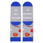 Unique Baseball Gifts, Baseball Socks for Men, Novelty Sport Socks Gifts for Baseball Lovers, Sport Gifts