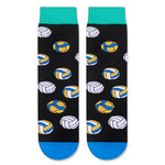 Unisex Novelty Volleyball Socks for Kids, Children Ball Sports Socks, Funny Volleyball Gifts for Volleyball Lovers, Kids' Fun Socks, Perfect Gifts for Boys Girls, Sports Lover Gift, Gifts for 7-10 Years Old