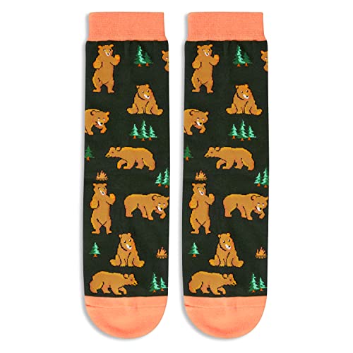 Versatile Bear Gifts, Unisex Bear Socks for Women and Men, All-occasion Bear Gifts Animal Socks