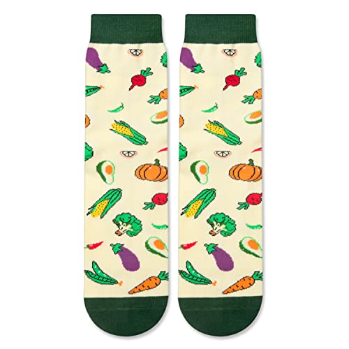 Vegans Gifts, Unisex Funny Vegetarian Gifts for Men Women, Novelty Vegan Socks, Eco Gifts, Socks Gifts, Novelty Socks, Unisex Socks