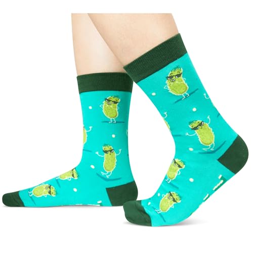 Unisex Novelty Pickle Socks Dill Pickle Socks, Funny Pickle Gifts for Pickle Lovers Men Women, Dill Pickle Gifts, Pun Socks, Funny Socks