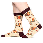 Versatile Squirrel Gifts, Unisex Squirrel Socks for Women and Men, All-occasion Squirrel Gifts Animal Socks