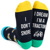 Unisex Funny Socks Truck Socks Tractor Socks, Men Women Funny Gifts Trucker Gifts Tractor Gifts, Novelty Socks Silly Socks