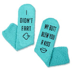 Women Funny Socks, Weird Fart Socks, Sarcastic Silly Gag Poo Socks, Weird Gifts, Silly Gifts, Fart Gifts, Gag Joke Gifts