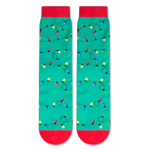 Christmas Gifts for Women Men, Christmas Socks, Christmas Light Socks, Funny Christmas Gifts Unisex, Christmas Vacation Gifts, Xmas Gifts, Holiday Gifts, Christmas Light Gifts