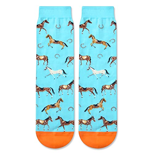 Versatile Horse Gifts, Unisex Horse Socks for Women and Men, All-occasion Horse Gifts Animal Socks