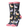 Women Llama Socks Series