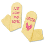 Cute Chicken Gifts for Girls, Crazy Fuzzy Chicken Socks Gifts for 7-10 years old Girls, Chicken Gifts for Chicken Lovers, Perfect Gifts for Daughters and Granddaughters Who Love Chicken
