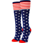 Women America Flag Socks Series