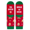 Funny Christmas Gifts for Kids, Christmas Socks, Reindeer Socks for Boys Girls, Xmas Gifts, Holiday Gifts, Reindeer Gifts, Santa Gift Stocking Stuffer Ideas, Gifts for 7-10 Years Old