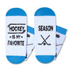 Unisex Funny Hockey Socks, Field Pickleball Gifts for Men Women Ice Hockey Gifts, Novelty Hockey Themed Gifts