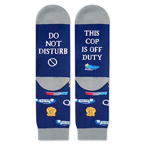 Cop Socks Policeman Gifts, Unisex Cops Socks, Gifts for Cops, Police Socks for W ...