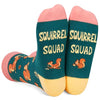 Unique Squirrel Gifts, Unisex Squirrel Socks for Men and Women, Best Gift for Squirrel Lovers