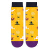 Silly Halloween Gifts, Funny Pumpkin Socks, Spooky Horror-themed Halloween Socks for Women Men, Funny Gifts for Halloween Holiday Presents, Horror Gifts, Gifts for 7-10 Years Old