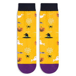 Silly Halloween Gifts, Funny Pumpkin Socks, Spooky Horror-themed Halloween Socks for Women Men, Funny Gifts for Halloween Holiday Presents, Horror Gifts, Gifts for 7-10 Years Old