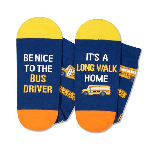 Unisex Bus Driver Socks Bus Driver Gifts School Bus Driver Gifts Best Bus Driver Gifts Bus Driver Appreciation Gifts School Bus Driver Gifts For Men Women