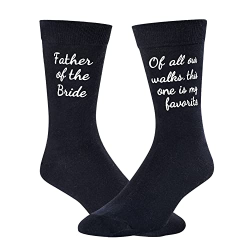 Wedding Socks, Unique Father of the Bride Gifts, Wedding Gift, Perfect Gift from Bride to Dad, Dad Gift from Bride, Brides Father Gift, Father of the Bride Socks