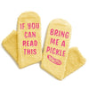 Crazy Picle Socks for Girls, Novelty Silly Socks, Funny Pickle Gifts for Picle Lovrs, Pickle Socks