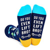 Novelty Weightlifting Socks, Funny Weight Lifting Gifts for Weight Lifting Lovers, Gymnastics Sock, Gifts for Gym Lovers, Unisex Weight Lifting Themed Socks, Powerlifting Gifts, Fun Socks