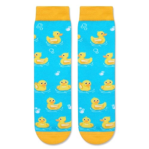 Rubber Duck Gifts for Girls and Children Duck Lovers Gifts Best Gifts for Daughter Cute Duck Socks, Gifts for 7-10 Years Old Girls