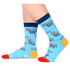 Gender-Neutral Hippo Gifts, Unisex Hippo Socks for Women and Men, Hippopotamus Gifts Hippo Socks