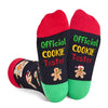Xmas Gifts for Girls Boys 4-7 Years, Christmas Socks, Gingerbread Socks, Christmas Vacation Gifts, Funny Christmas Gifts for Kids, Santa Gift Stocking Stuffer Ideas