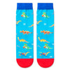Unique Dinosaur Lover Gifts Novelty Dinosaur Gifts for Boys Girls Fun Dinosaur Socks for Kids, Gift for 4-7 Years Old