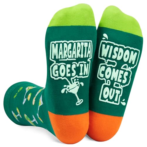 Margarita Lovers Gifts Novelty Margarita Sock for Men Women, Funny Socks Margarita Gifts Cool Socks, Funny Saying Socks Gifts for Margarita Lovers