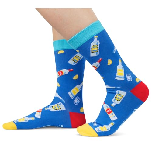 Vodka Lovers Gifts Novelty Vodka Sock for Men Women, Funny Socks Vodka Gifts Cool Socks, Funny Saying Socks Gifts for Vodka Lovers