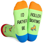 Unisex Cool Socks Roller Skating Socks Roller Skate Socks Men Women, Roller Skate Gifts Roller Skating Gifts Funny Sports Gifts