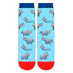 Unisex Hippo Socks Series