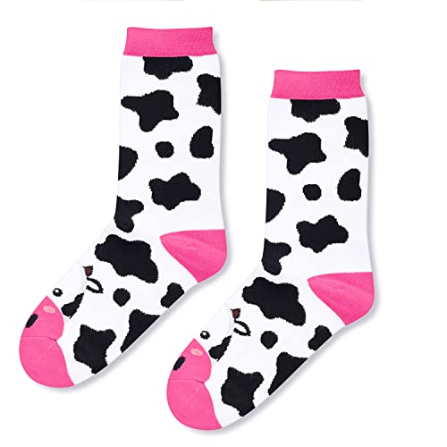 Cow Gifts for Cow Lovers Cute Cow Lover Gifts for Women Funny Gift Socks for Farmers, Gift For Her, Gift For Mom