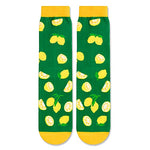 Lemon Gifts Unisex Funny Fruit Socks Lemon Gifts for Women and Men Novelty Lemon Socks