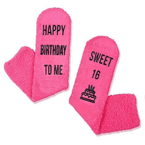 Crazy Silly Gift Idea for Sisters, Funny 16th Birthday Socks, Unique 16th Birthday Gifts for 16 Year Old Girl, Perfect Birthday Gift for Her