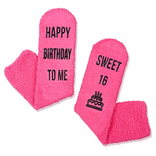 Women 16th Birthday Socks Series