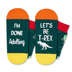 Unisex Dinosaur Gifts for Women Dinosaur Gifts for Men, Unsex Dino Gifts, Funny Socks Dinosaur Socks Women Dinosaur Socks Men