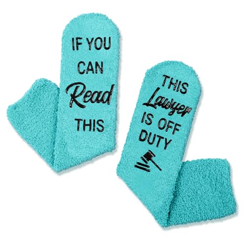 Attorneys Gift, Lawyer Gift, Law Student Gift, Custom Lawyer Gift, Lawyer Graduation Gift, Lawyer Retirement Gift, New Lawyer Gift, Fuzzy Lawyer Socks Attorney Socks for Women