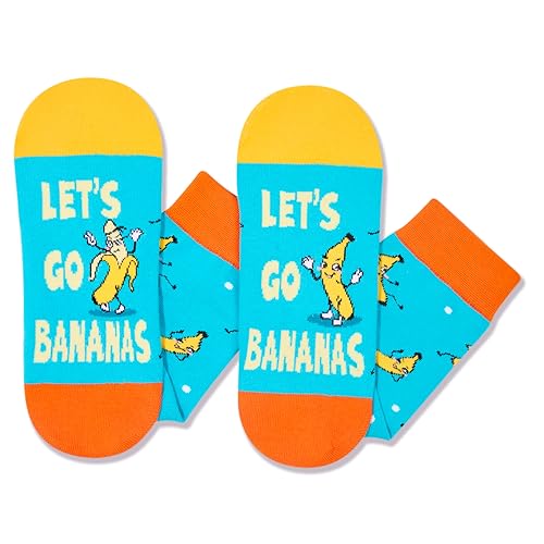 Unisex Funny Banana Gifts For Banana Lovers, Fruit Banana Socks Cool Socks