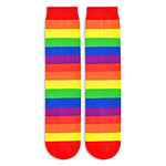 Unisex Rainbow Socks, Pride Socks for Women Men, Lgbtq Socks, Funny Colorful Striped Socks, Lesbian Gifts Gay Gifts, Lgbtq Gifts Pride Gifts