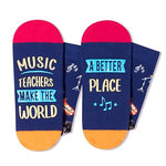 Teacher Appreciation Gifts for Music Teachers Men Women, Cool Gifts for Music Teachers, Funny Teacher Gifts, Cute Music Teacher Gifts, Music Socks